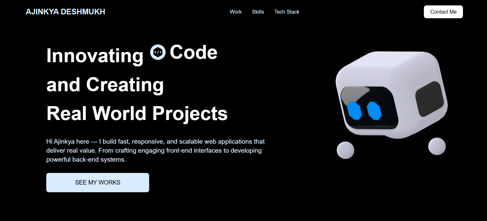 Ajinkya Deshmukh project screenshot